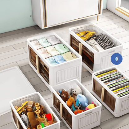 صندوق تنظيم منزلي قابل للطي